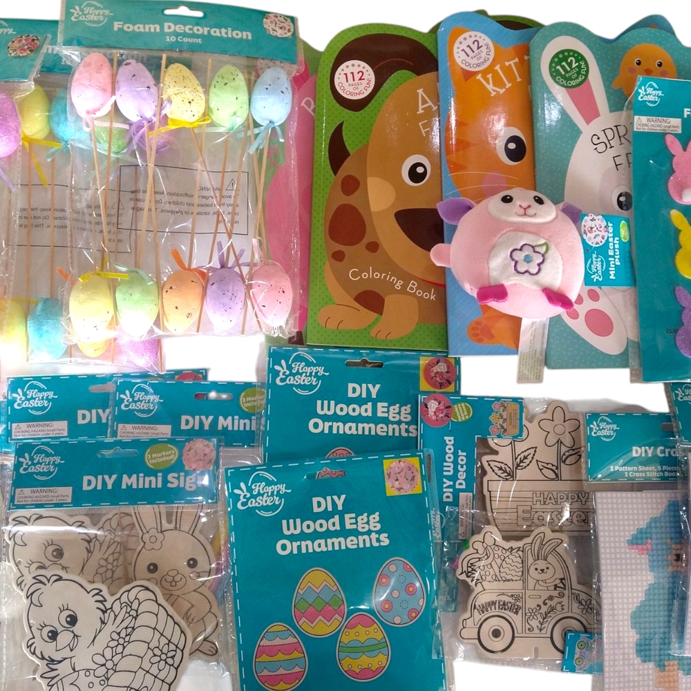 New - Bundle Of Easter Decor / Activities